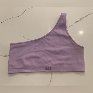 SET ACTIVE ASYMMETRICAL SPORTS BRA